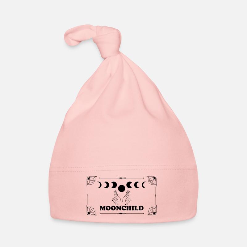 Enfant de la Lune - Bonnet bio Bébé - rose