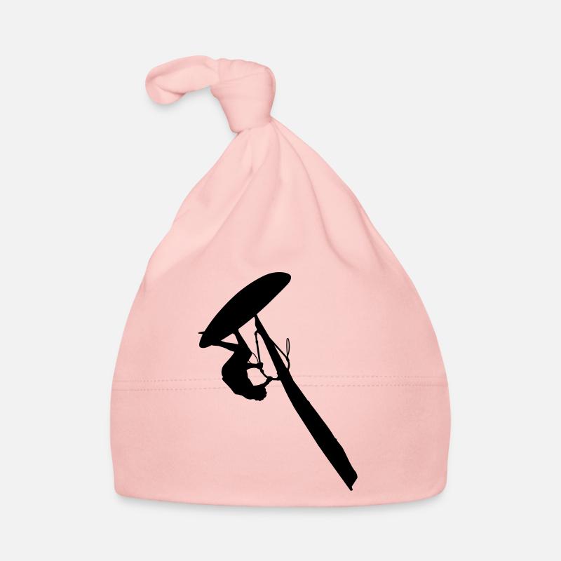 Windsurfer 2 (Vector) - Baby Bio-Mütze - Rosa