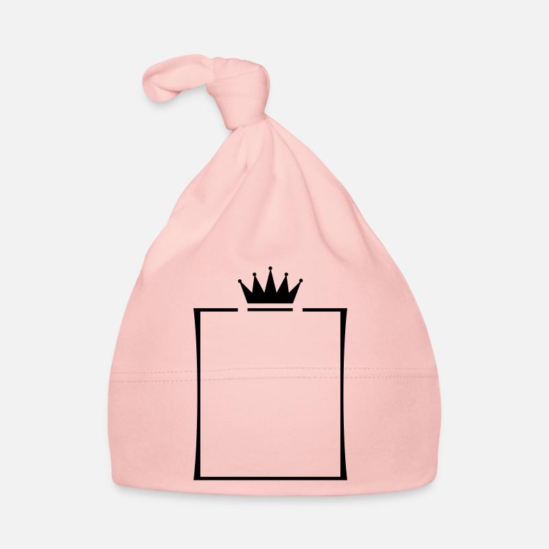 rahmen krone Baby Bio-Mütze