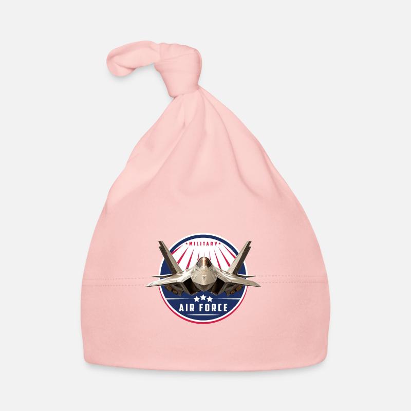 AIR FORCE - Bonnet bio Bébé - rose