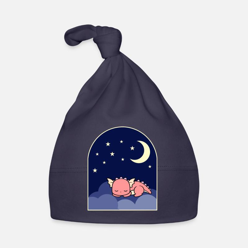 Rosa Drache Baby Bio-Mütze
