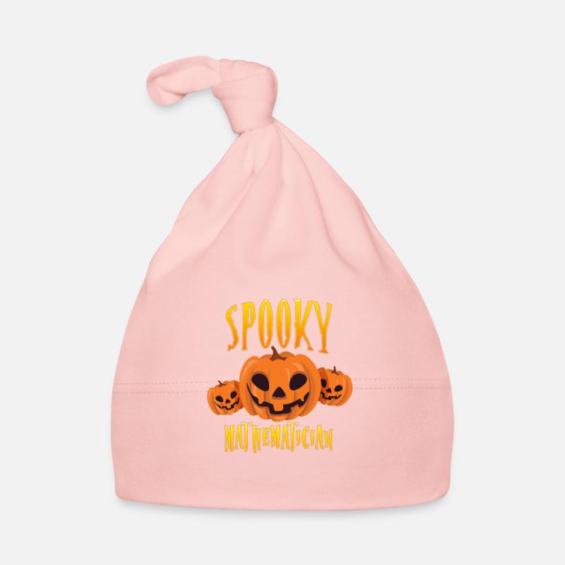 Spooky Mathematician Organic Baby Cap