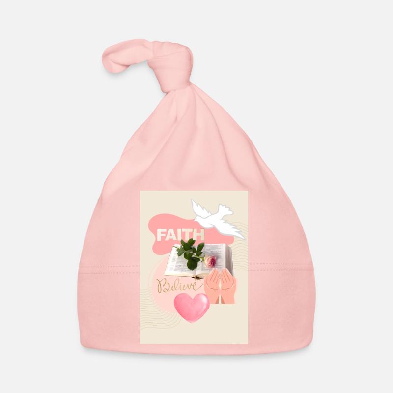 Collage de foi Bonnet bio Bébé