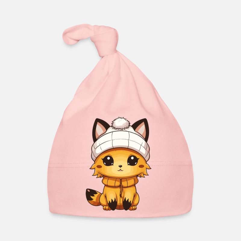 Fuchs Comic Baby Bio-Mütze
