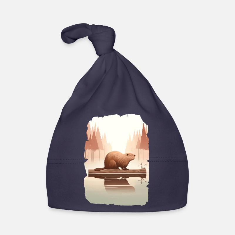 Castor Bonnet bio Bébé
