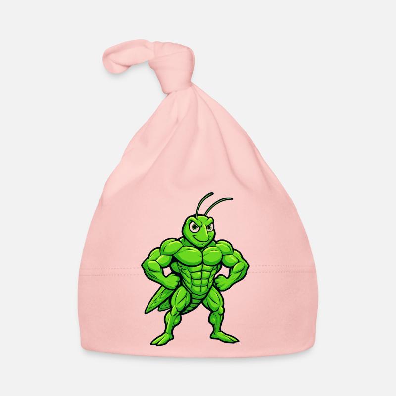 The grasshopper in a different way Organic Baby Cap