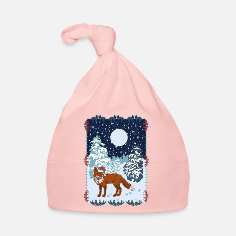 FUCHS IM MONDLICHT Baby Bio-Mütze