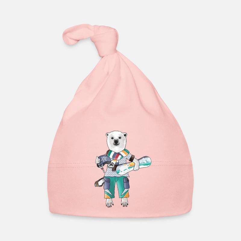 Polar Rider Eisbär Baby Bio-Mütze