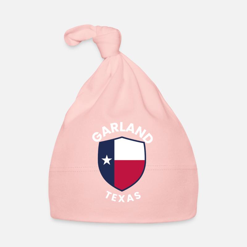 Logo du Bouclier du Texas de Garland Bonnet bio Bébé