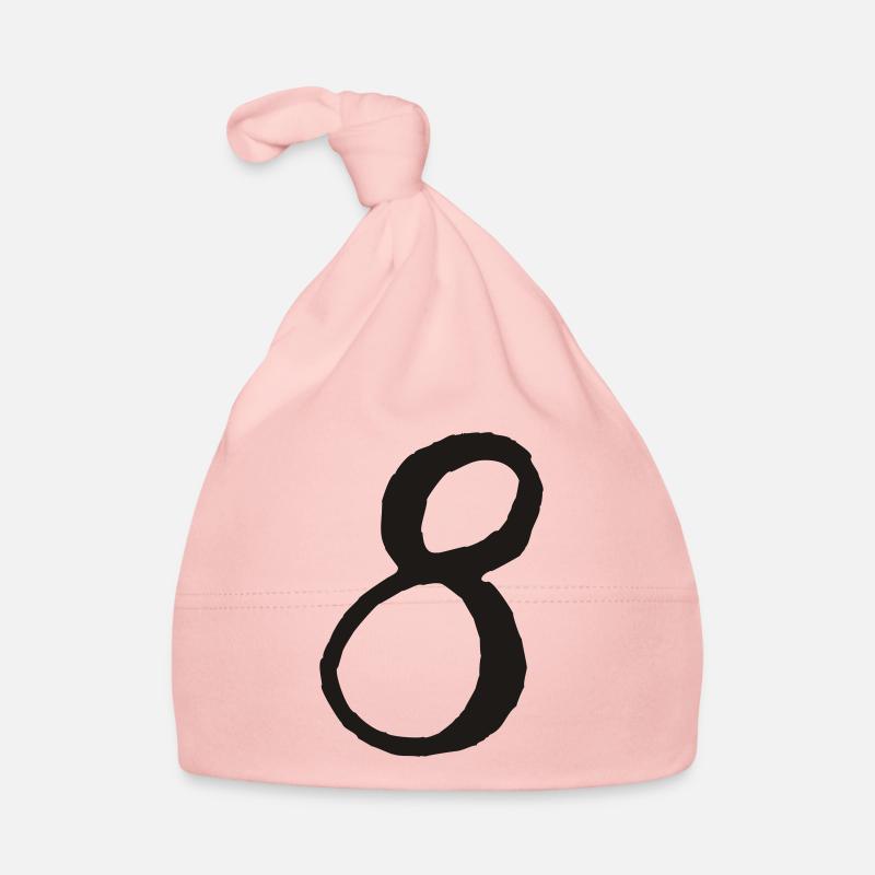 zahl_mam_8 Baby Bio-Mütze