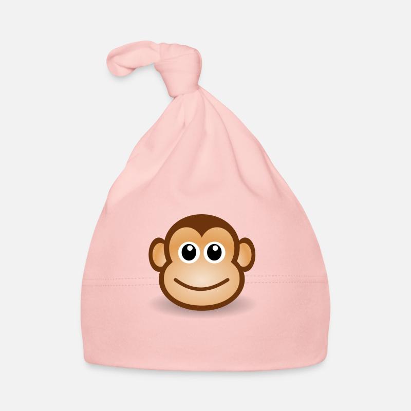 Monkey Face Gift Idea Organic Baby Cap