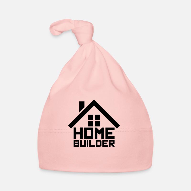 constructeur de maisons home house building building logo de Bonnet bio Bébé