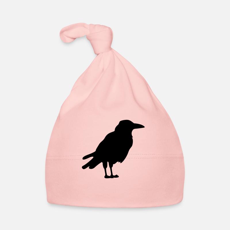 Krähe Baby Bio-Mütze