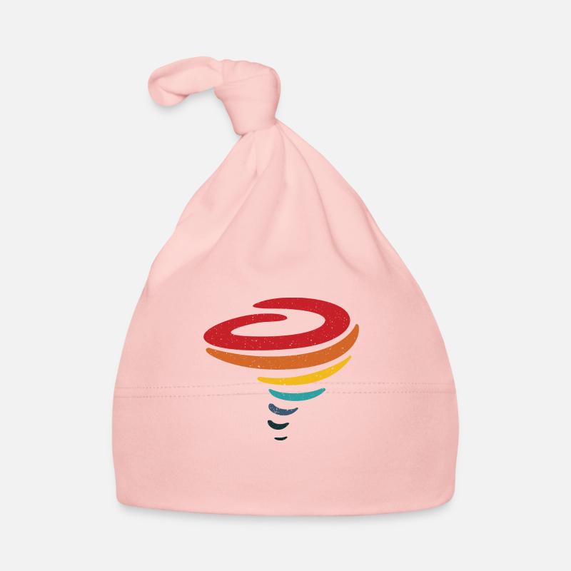 Tornado retro design - storm chaser gift Organic Baby Cap
