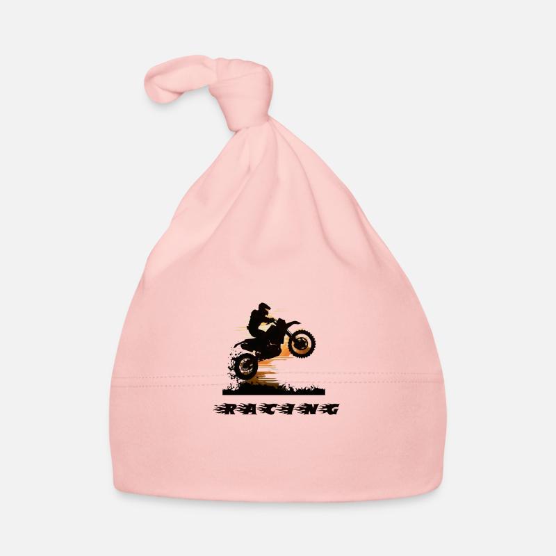 Moto cross racing Bonnet bio Bébé