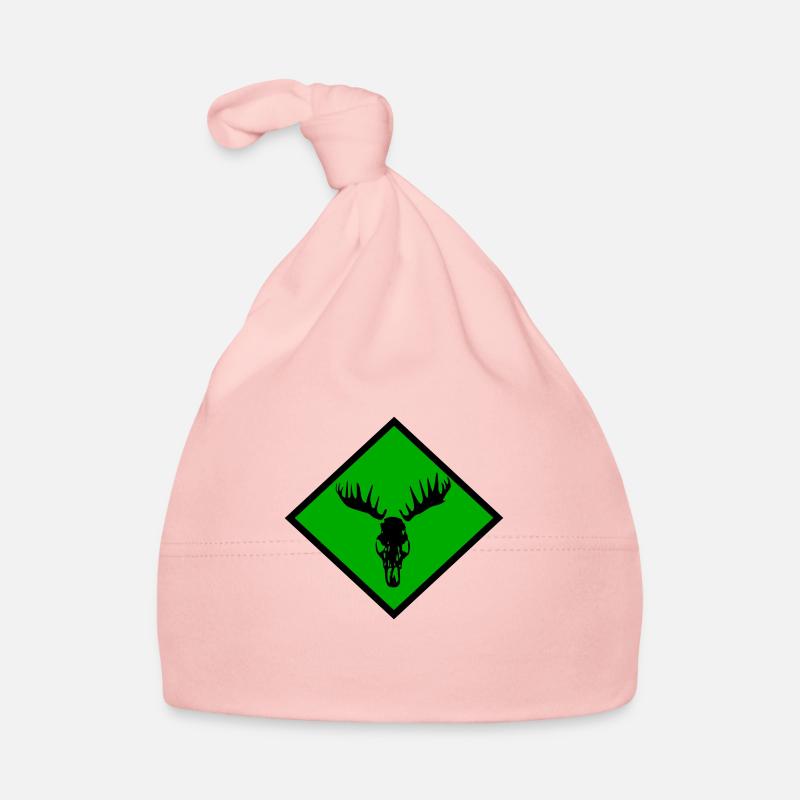 Elch-Schädel Baby Bio-Mütze