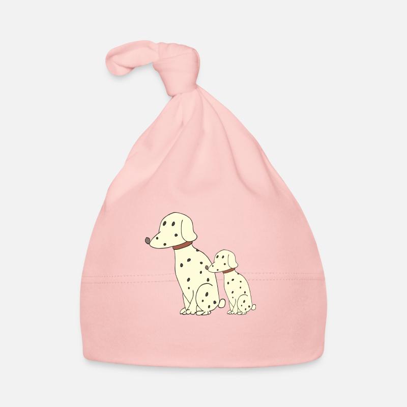 Dalmatian father and son Organic Baby Cap