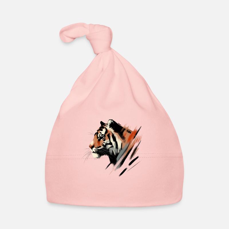 Tigre majestueux Bonnet bio Bébé