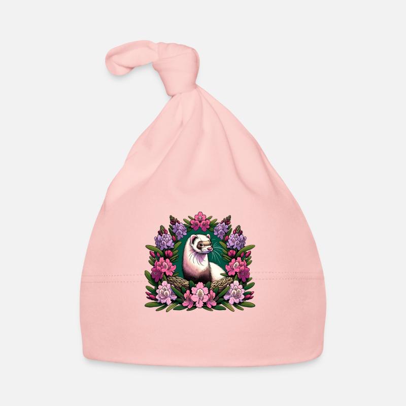 Frettchen Baby Bio-Mütze