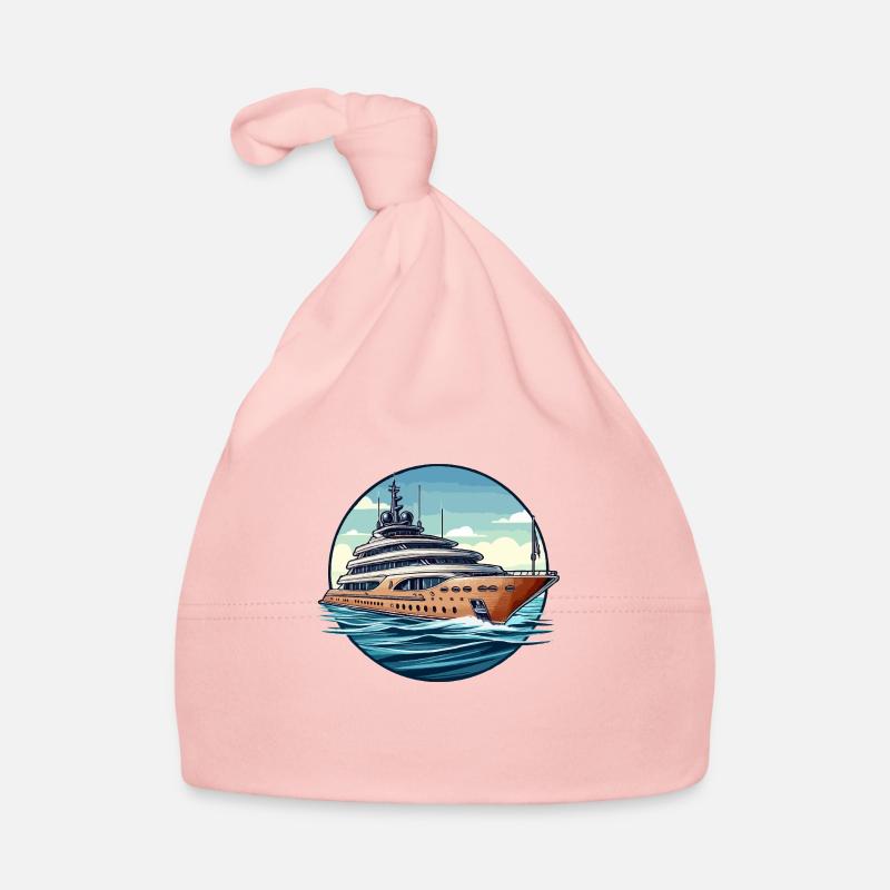 Super Yacht Organic Baby Cap