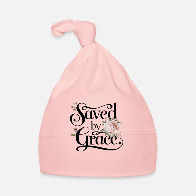 Saved by grace Organic Baby Cap