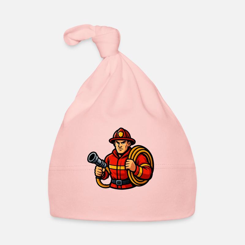fireman Organic Baby Cap