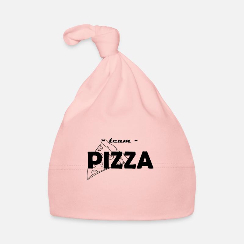Team Pizza Organic Baby Cap