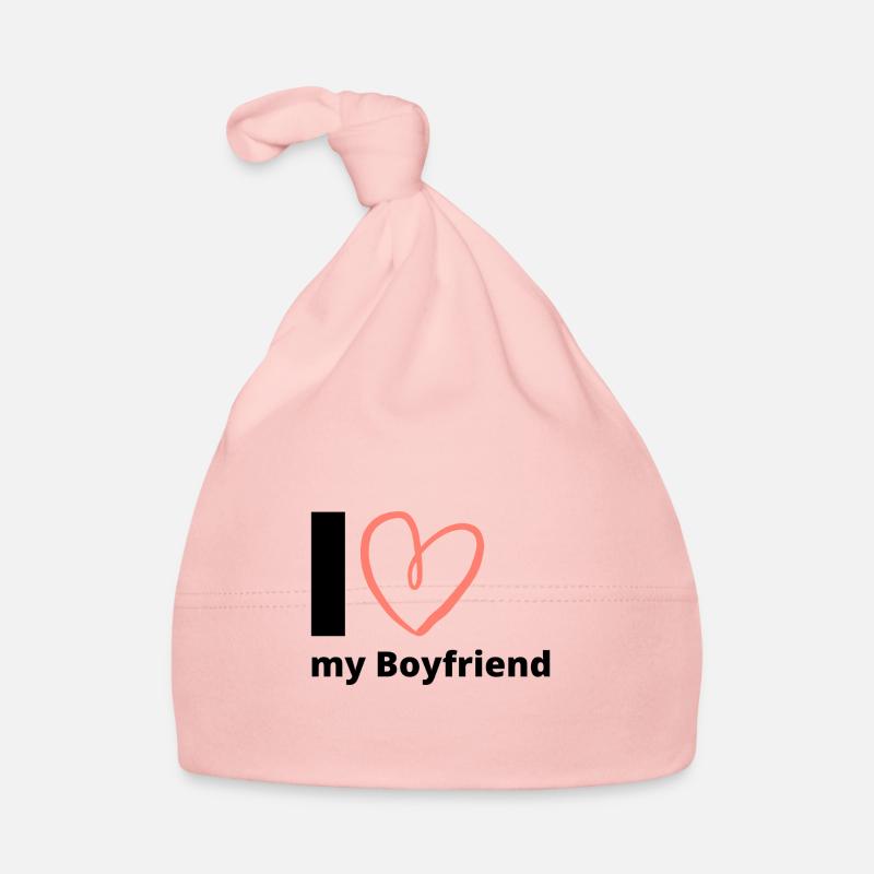 J’aime mon petit ami - Boyfriend Gift Girlfriend Bonnet bio Bébé