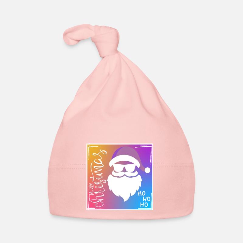 Merry Christmas HoHoHo Organic Baby Cap