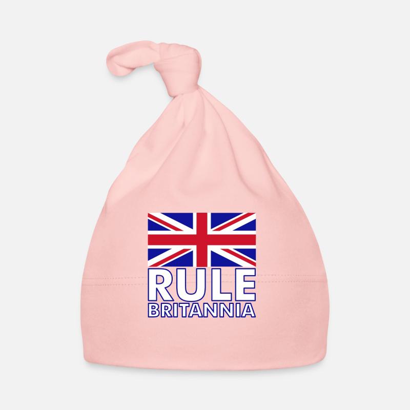 Rule Britannia Organic Baby Cap