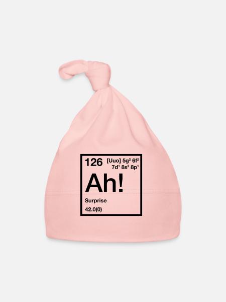 The Element of Surprise - Baby Bio-Mütze - Rosa - Vorne