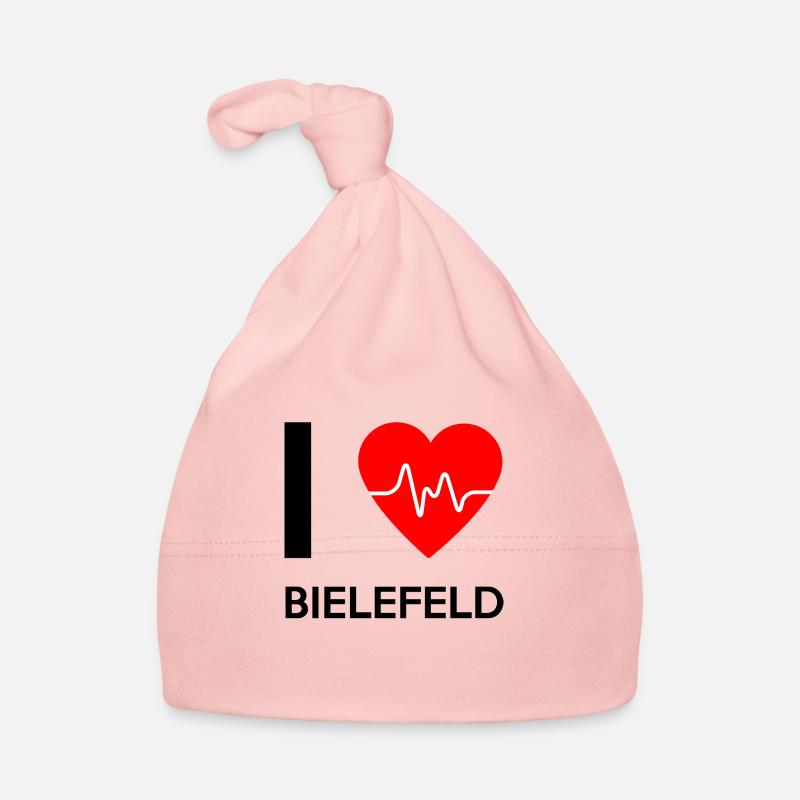 J'aime Bielefeld - I Love Bielefeld Bonnet bio Bébé