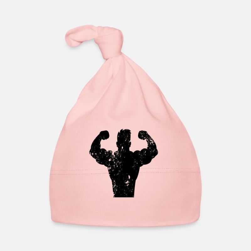 Starker Mann Baby Bio-Mütze
