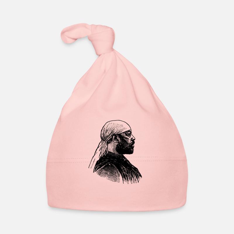 l'homme africain - Bonnet bio Bébé - rose