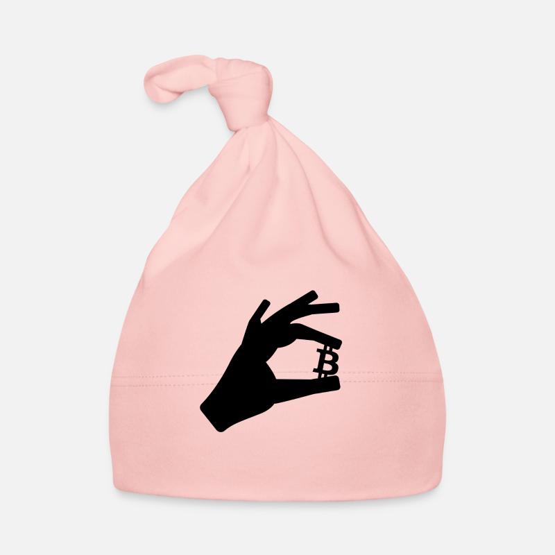 garder Bitcoin Bonnet bio Bébé