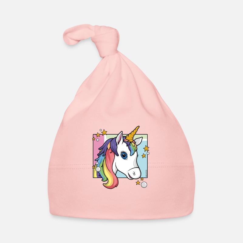 TibouD'MAGIE (Design only) - Bonnet bio Bébé - rose