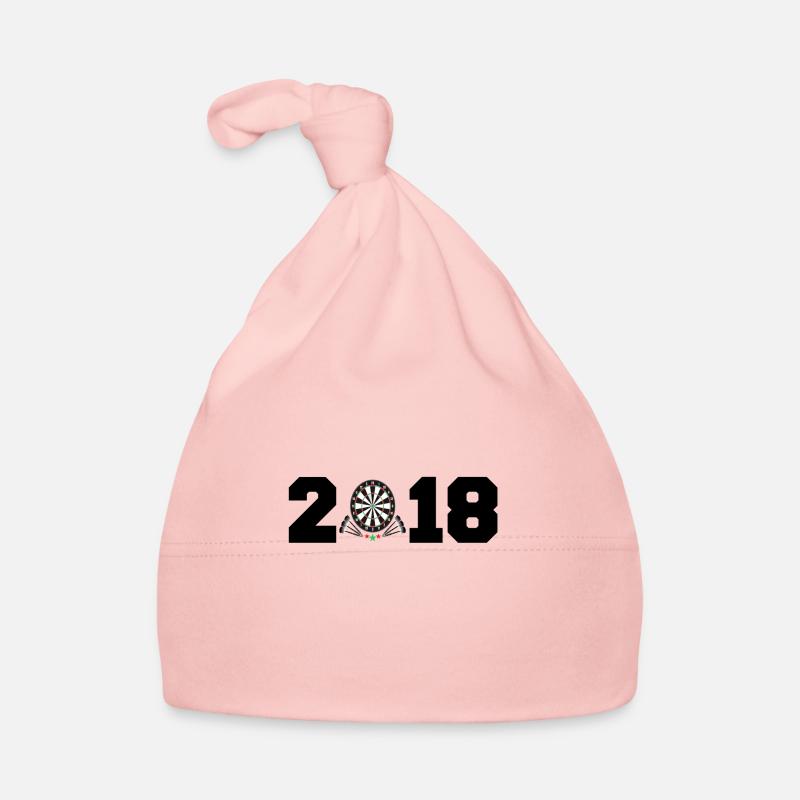 Geschenk 2018 Neujahr dart darts darter Baby Bio-Mütze