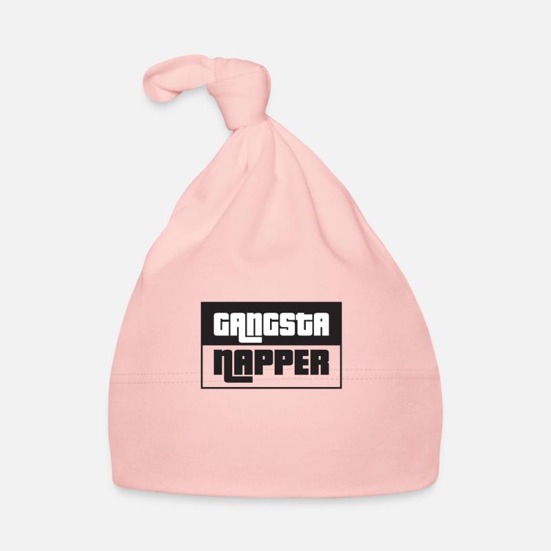 Gangsta Napper! Babyhue af økologisk bomuld