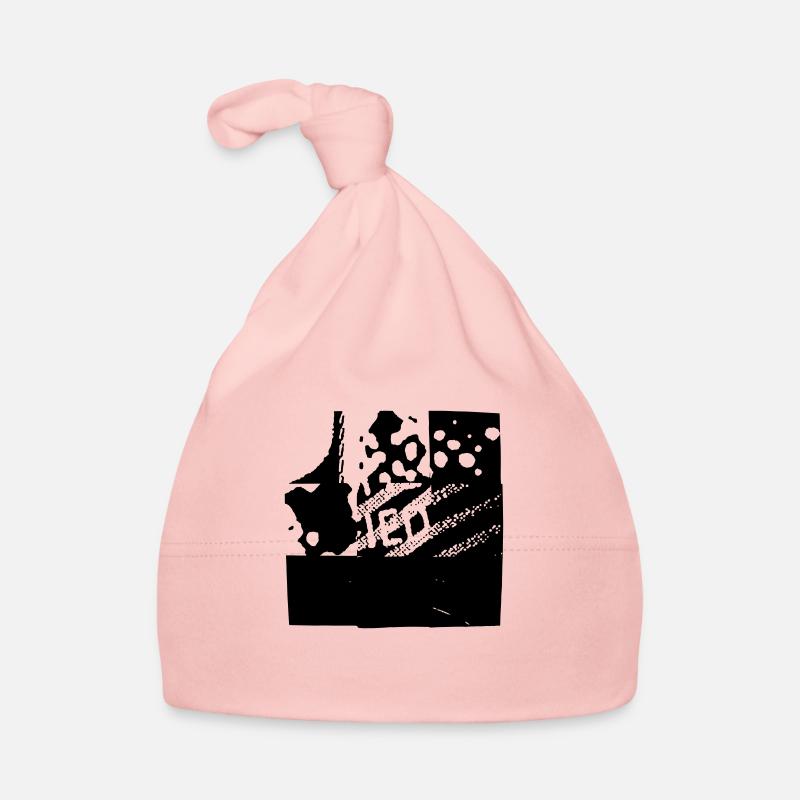experimental street art graffiti design logo Organic Baby Cap
