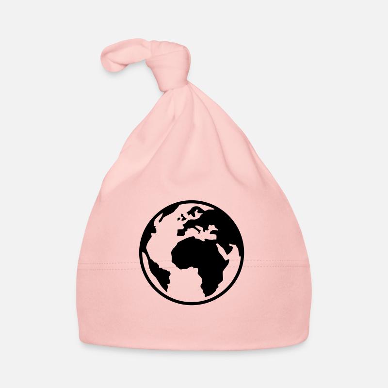 Terre - Monde - Globe - 1C Bonnet bio Bébé