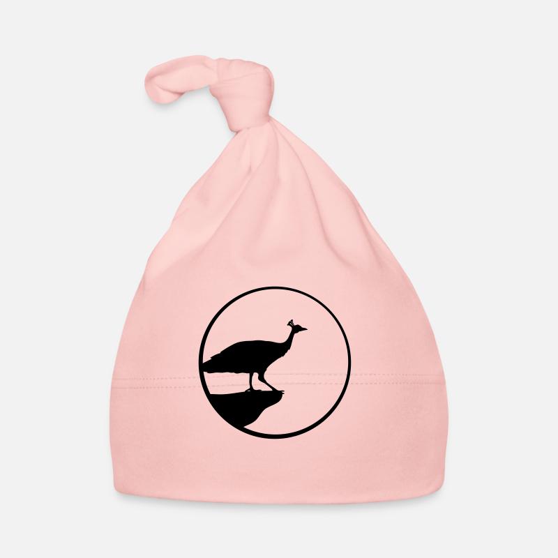 falaise lune rond cercle nuit soir soleil oiseau sil Bonnet bio Bébé