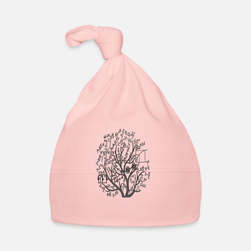 maths tree Organic Baby Cap