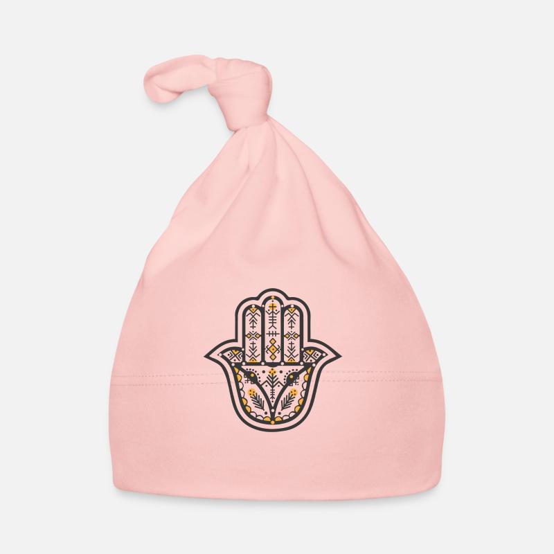 Fatma Hand - Khamsa Baby Bio-Mütze