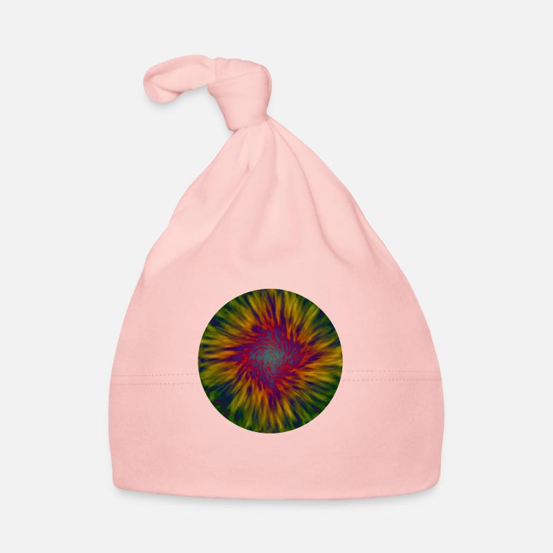 Conception abstraite de fleurs Bonnet bio Bébé