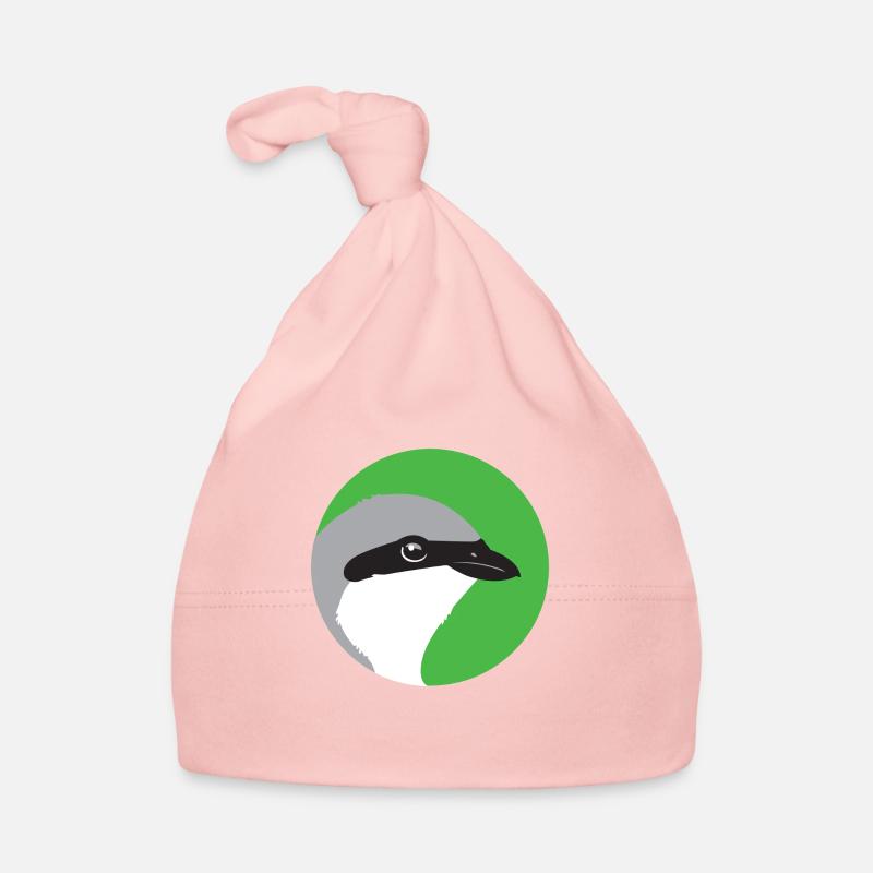 faunaberna Logo Neuntöter Baby Bio-Mütze