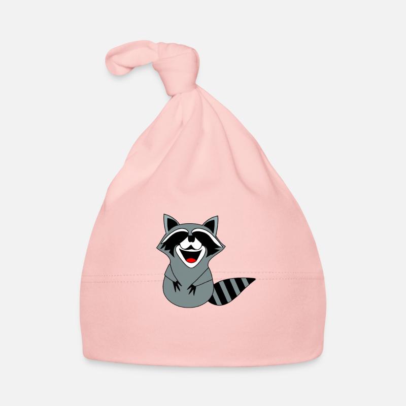 Sourire de raton laveur Bonnet bio Bébé