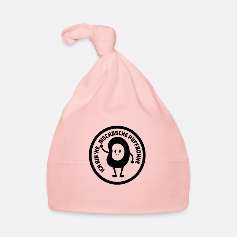 Puffbohne Black Baby Bio-Mütze