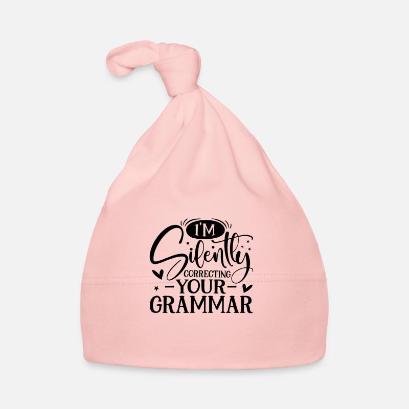 Je corrige silencieusement votre grammaire Bonnet bio Bébé