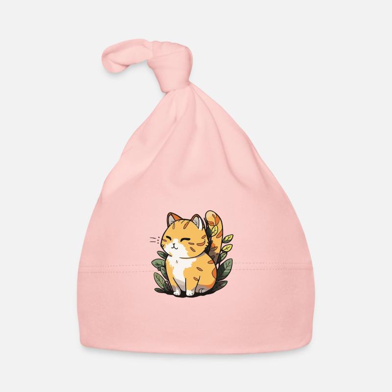 Comic Cute Kawaii Katze Sternchen Kitten Kätzchen Baby Bio-Mütze
