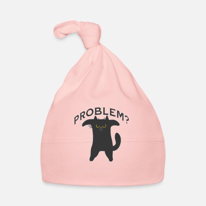 Problème de chat? - Cat Friends - Cadeau Bonnet bio Bébé